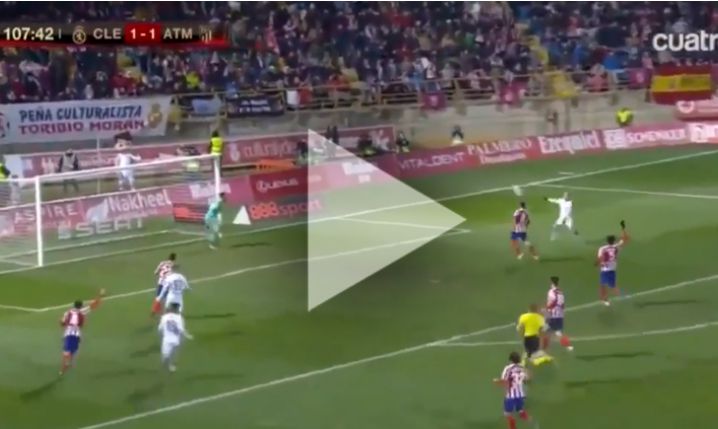 Sergio Benito ŁADUJE GOLA na 2-1 i eliminuje Atletico! [VIDEO]